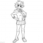 himiko toga coloring pages himiko toga coloring pages