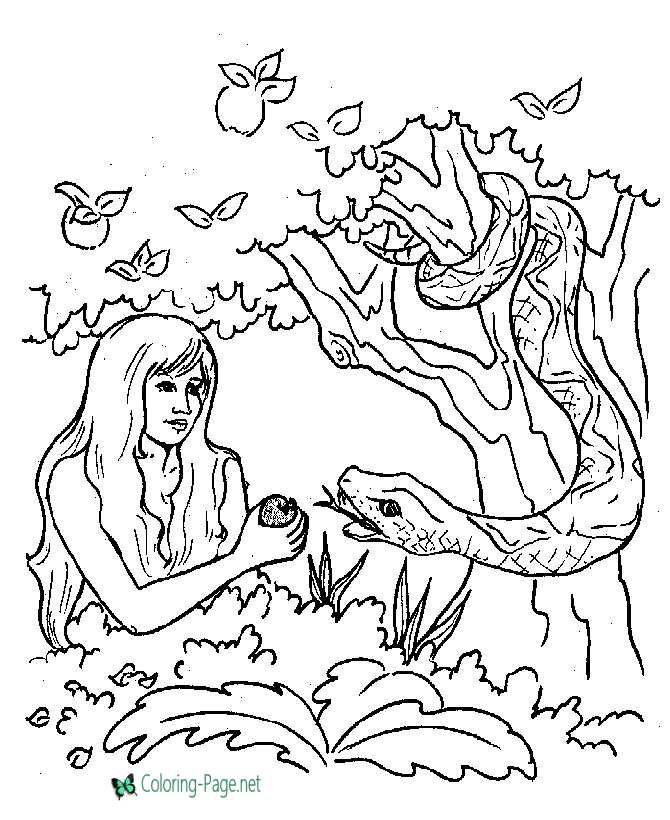 garden of eden coloring page garden of eden coloring page