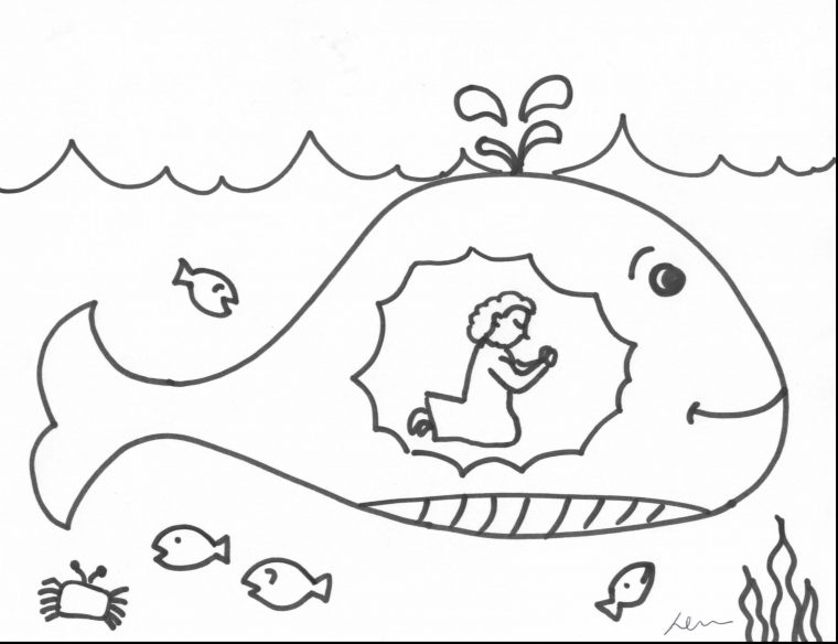 printable jonah and the whale coloring page printable jonah and the whale coloring page