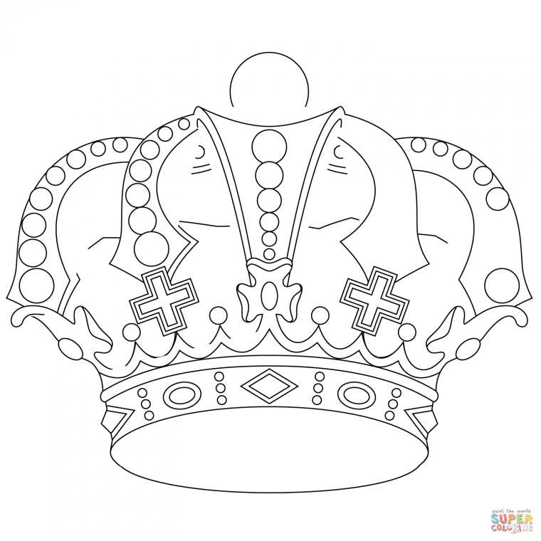 royal family coloring pages
