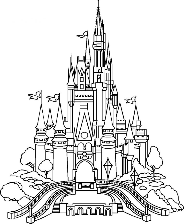 magic kingdom coloring pages magic kingdom coloring pages