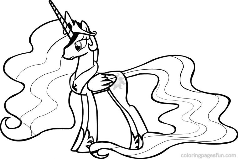 twilight sparkle my little pony coloring pages princess celestia