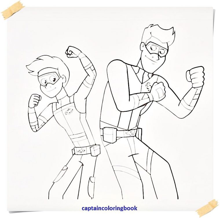 henry danger coloring page henry danger coloring page