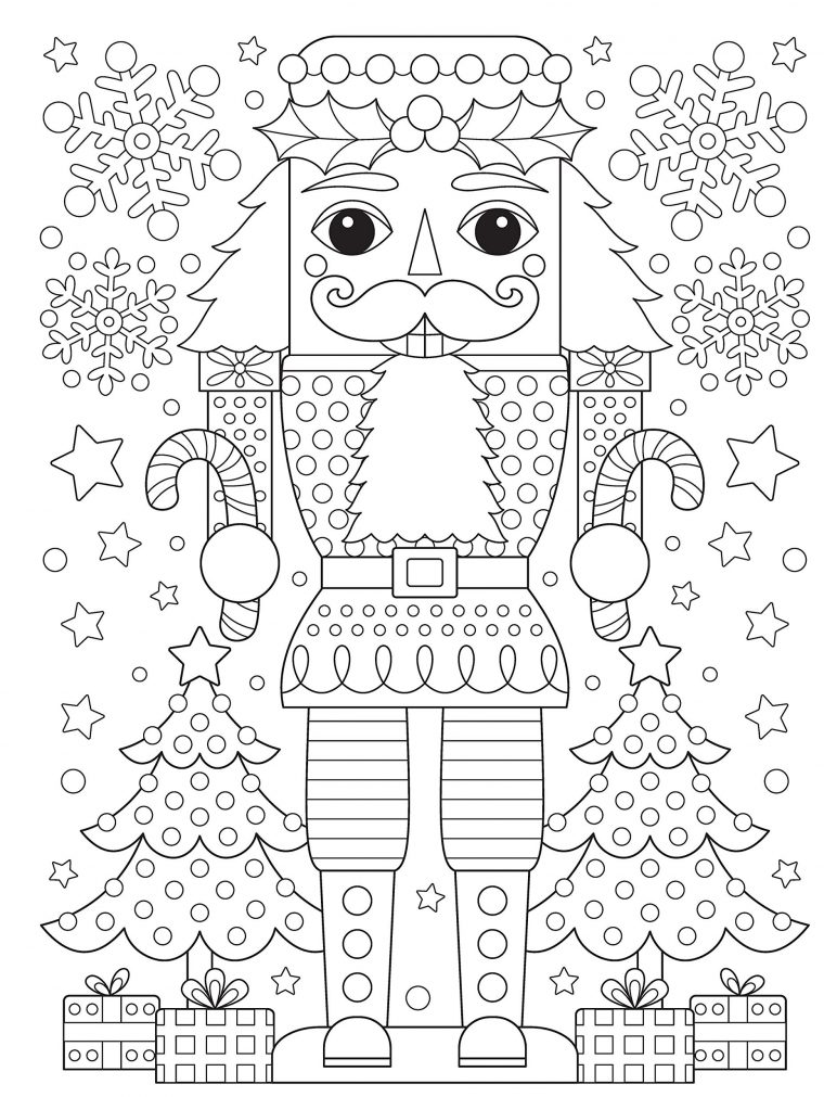 coloring page nutcracker coloring page nutcracker
