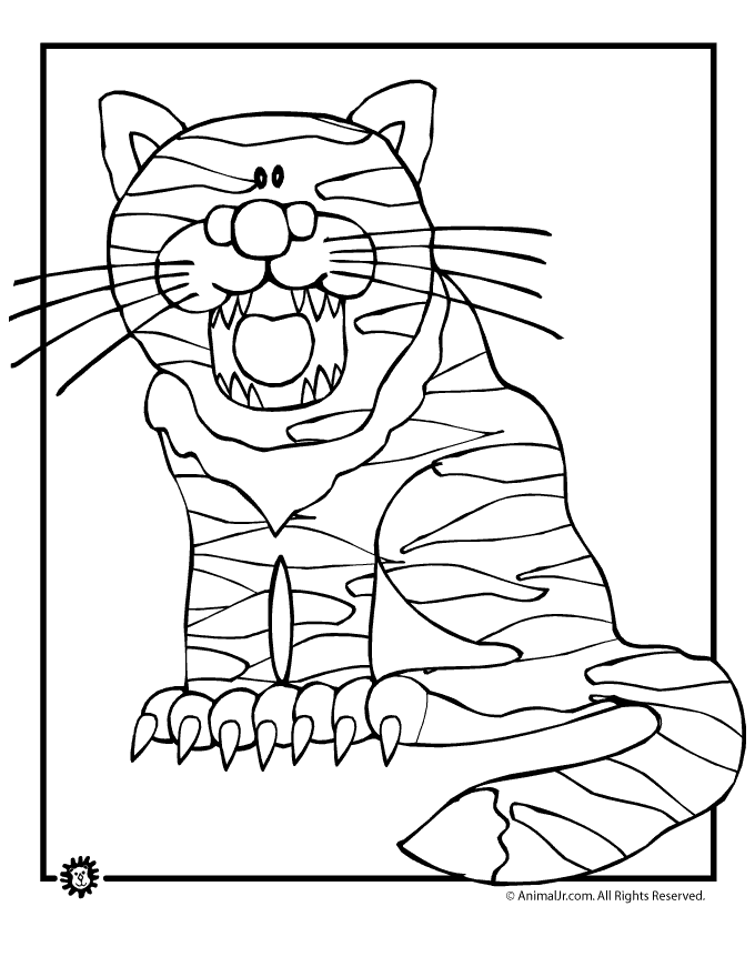coloring pages tiger cubs