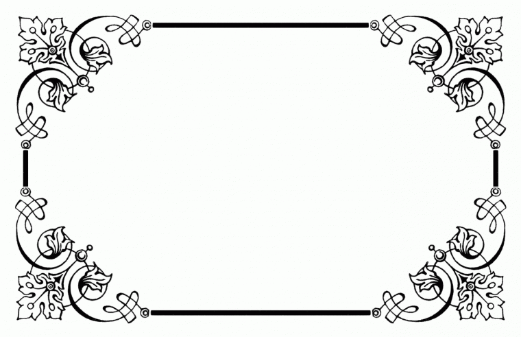 frame coloring page frame coloring page