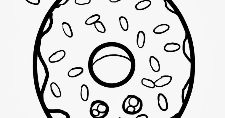 cute donut coloring pages cute donut coloring pages