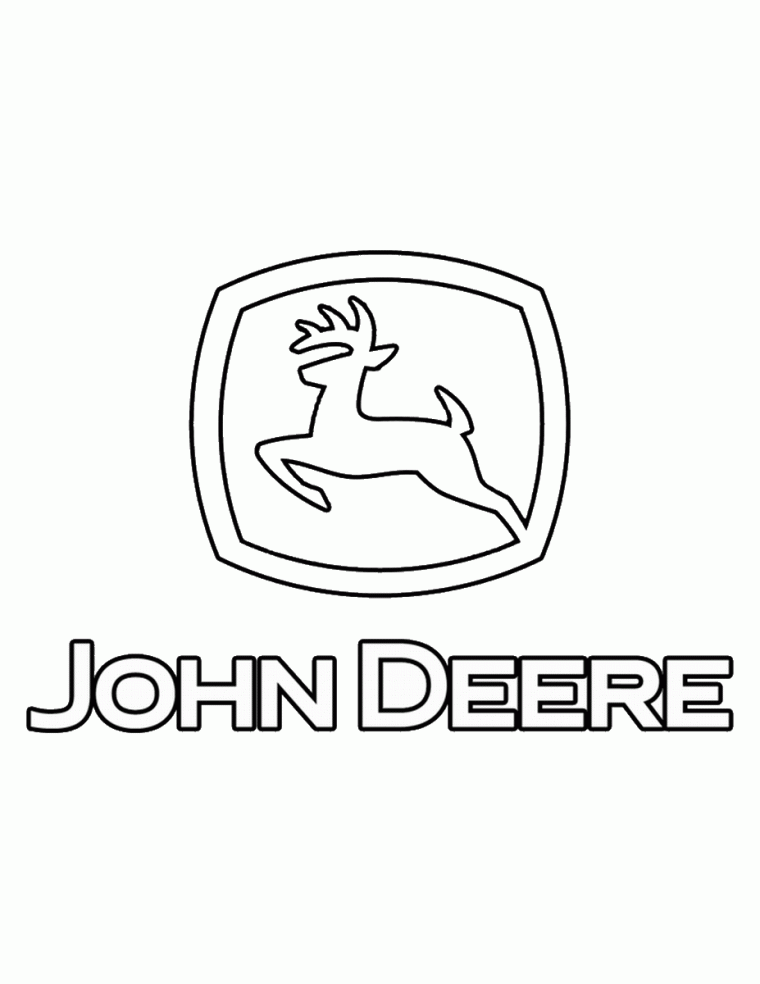 john deere coloring pages printable