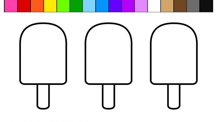 cute popsicle coloring pages cute popsicle coloring pages