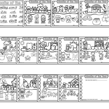 12 months of the year coloring pages 12 months of the year coloring pages