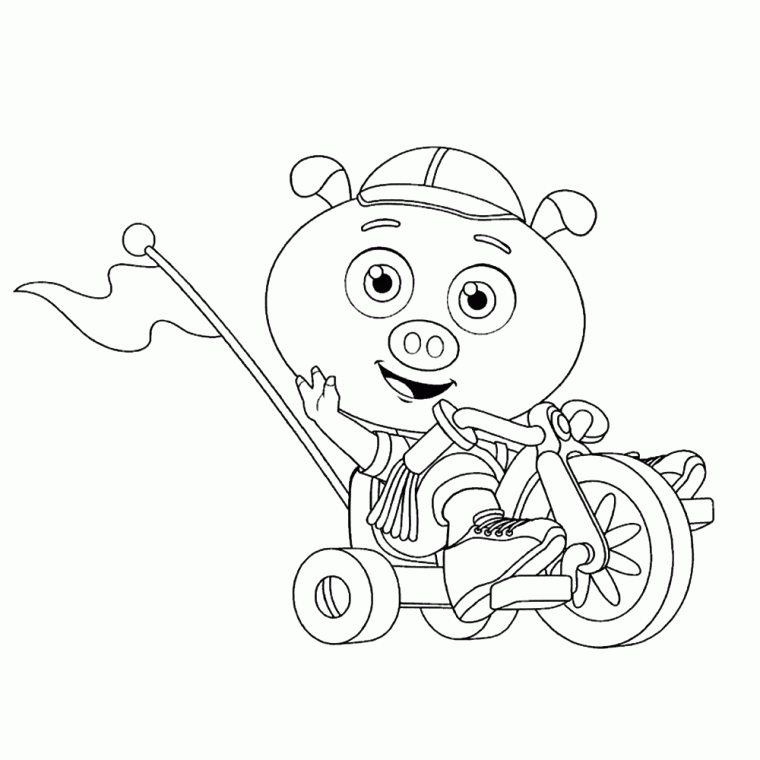 super why coloring page