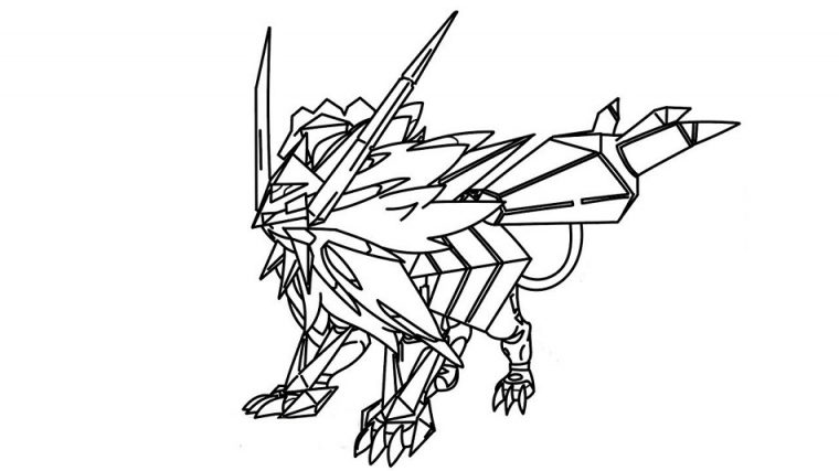 solgaleo coloring pages solgaleo coloring pages