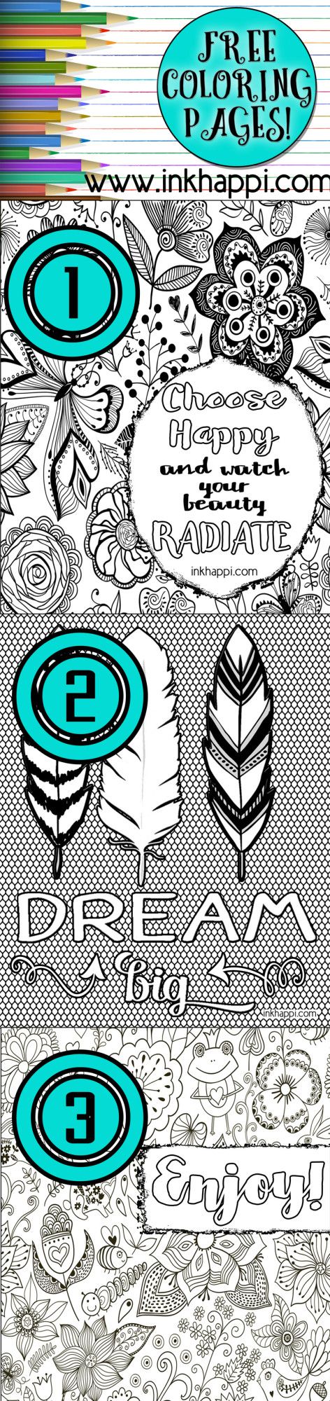 framing coloring pages