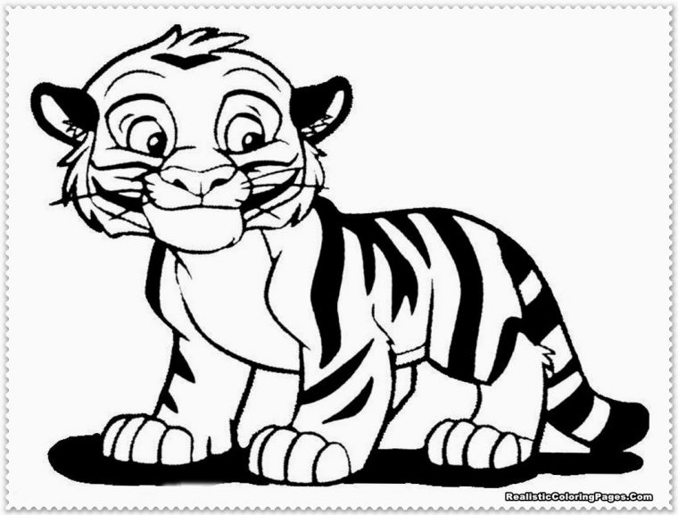 year of the tiger coloring pages