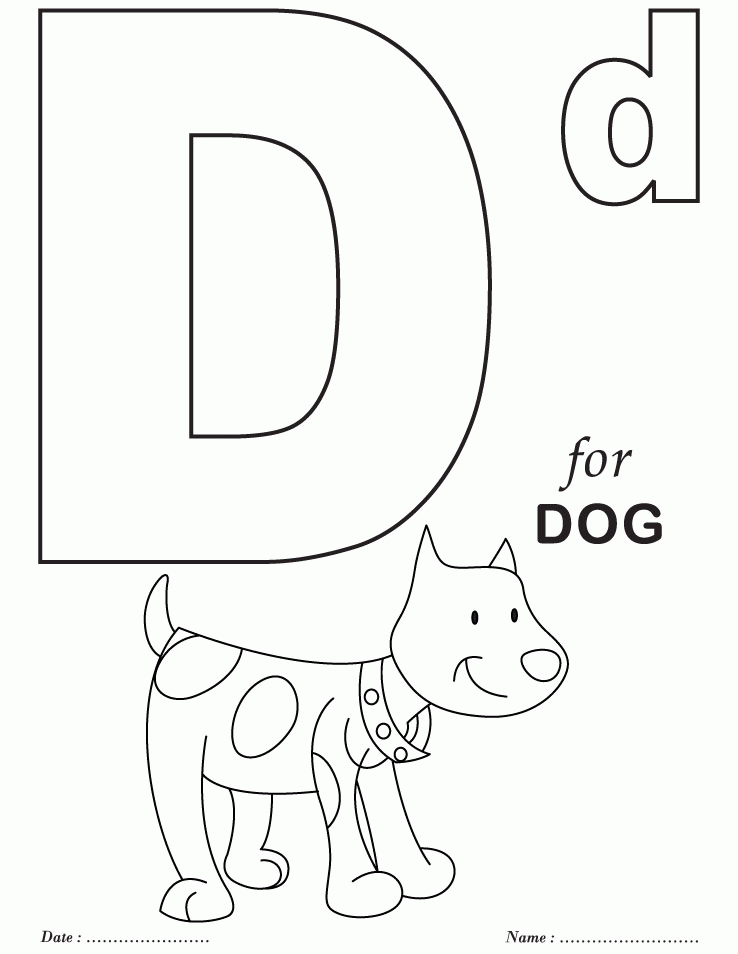 d coloring pages d coloring pages