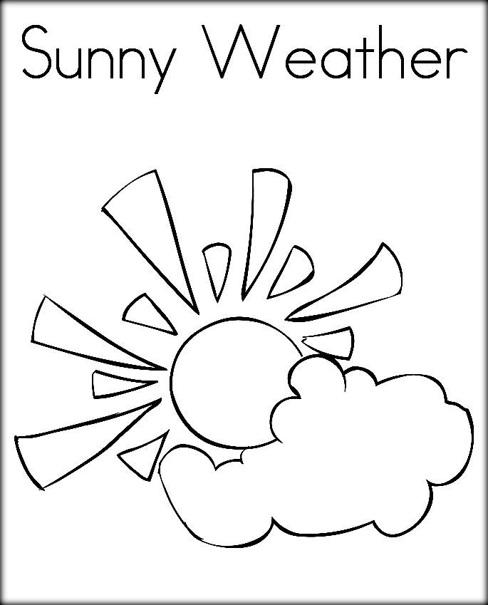 sunny coloring pages