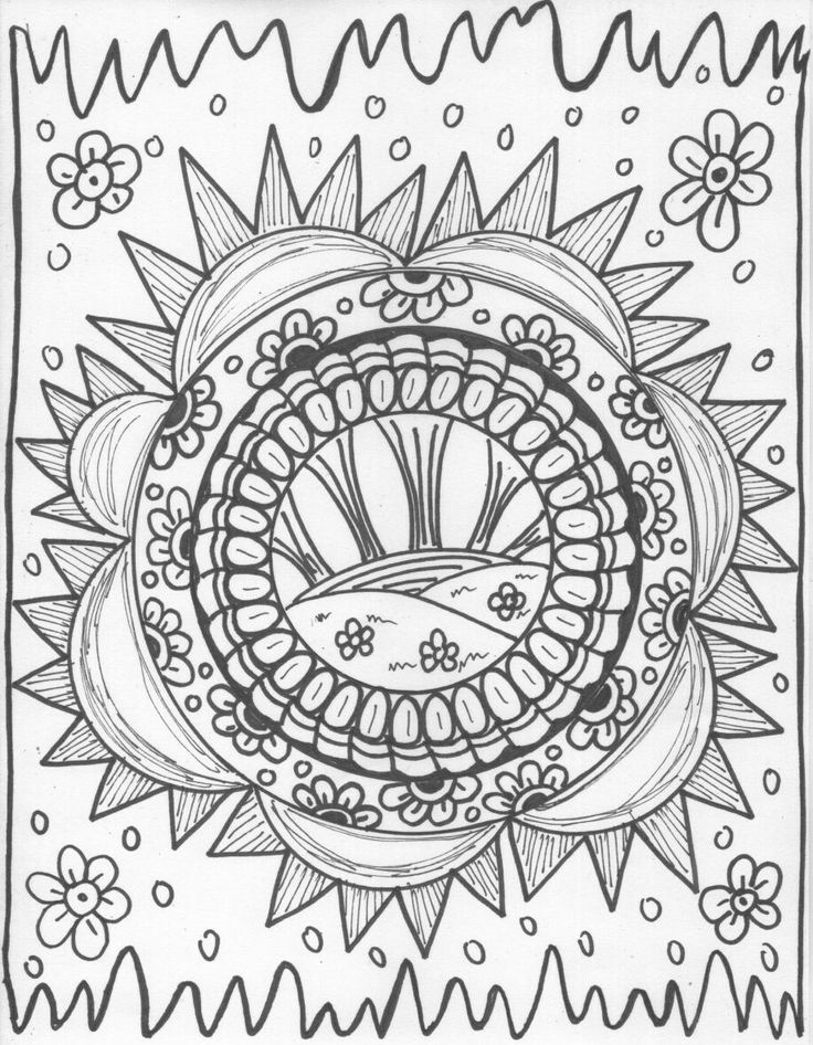 hippie coloring page hippie coloring page