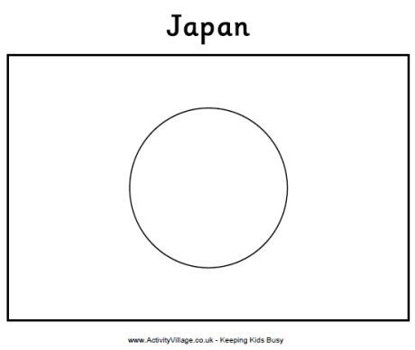 japanese flag coloring page japanese flag coloring page