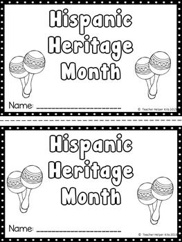 spanish hispanic heritage month coloring pages