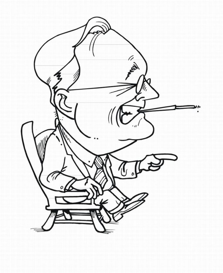 president day coloring page