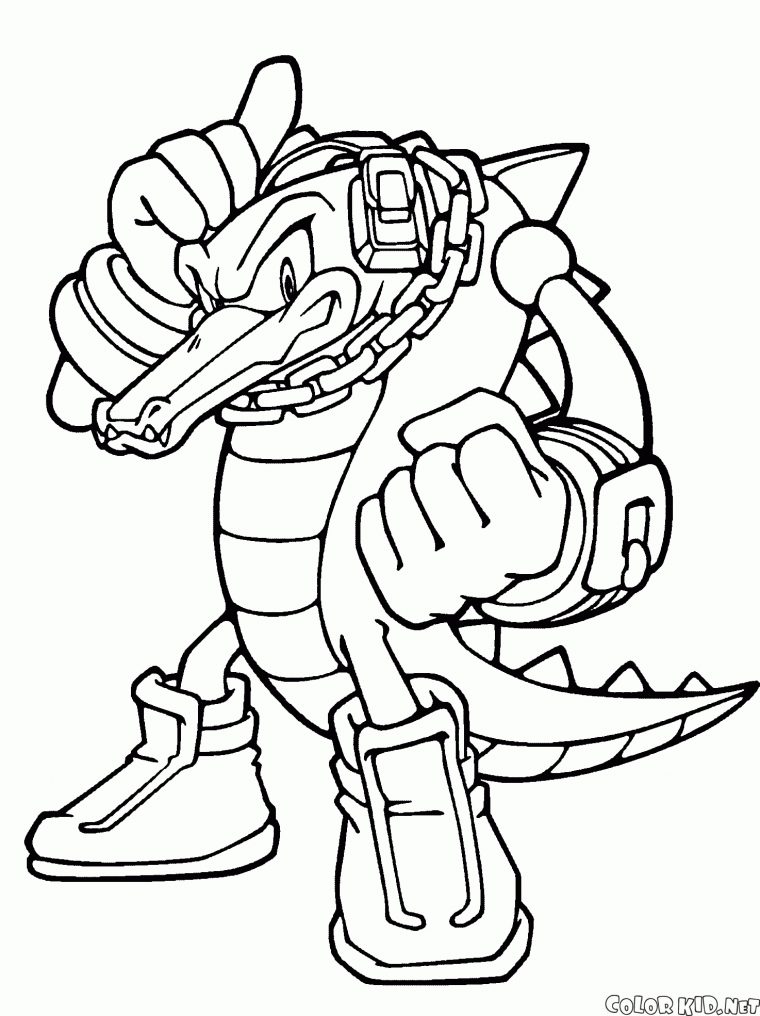 knuckles sonic 2 coloring pages