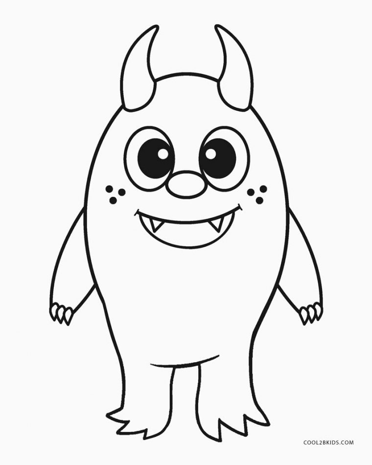 monsters coloring pages printable