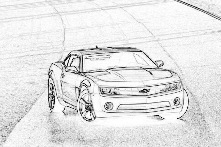 camaro coloring page camaro coloring page