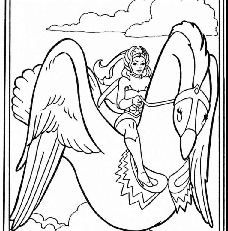 he man coloring page
