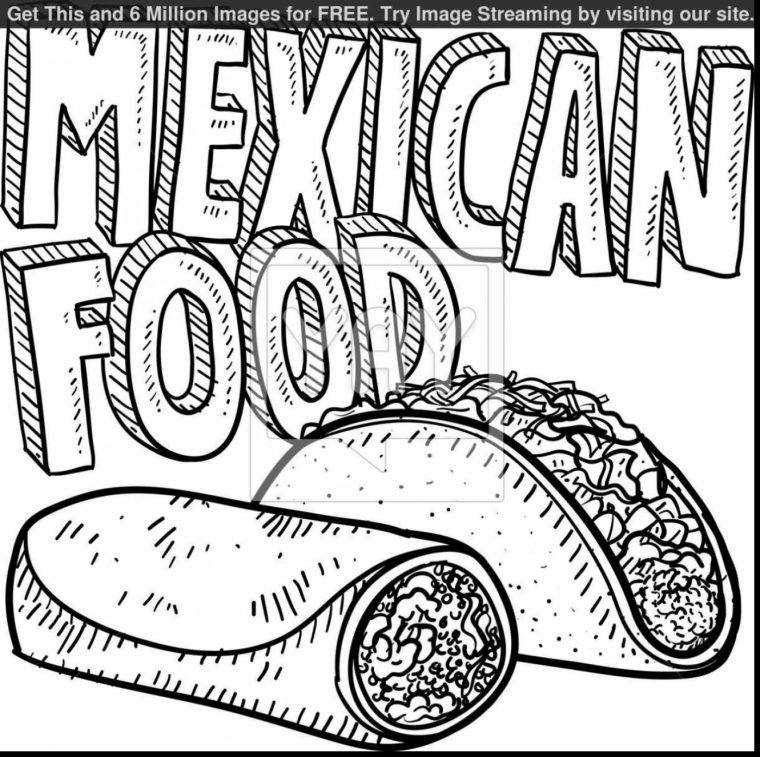 mexico coloring page