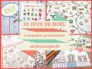 10 Activités De Noël À Imprimer Gratuitement Pour Amuser Vos serapportantà Jeux Pour Petit Enfant