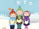 10 Comptines De Noël À Fredonner Avec Les Enfants - Terrana avec Chanson Dans Son Manteau Rouge Et Blanc