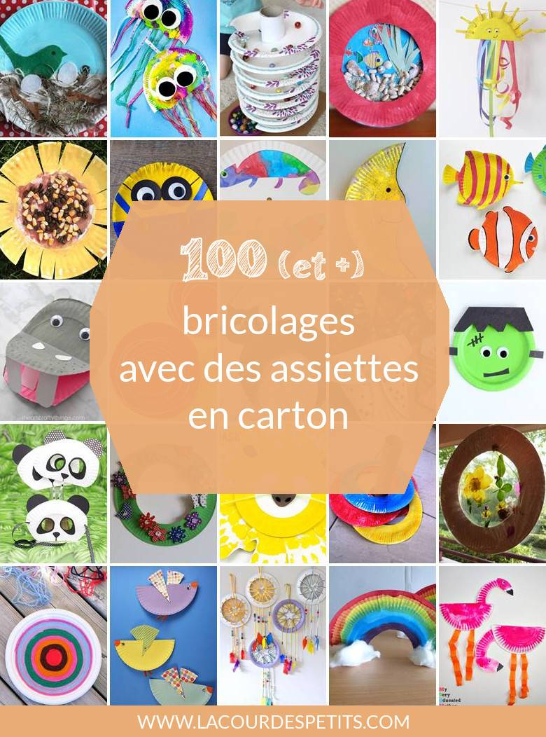 100 (Et +) Activités Manuelles Avec Des Assiettes En Carton dedans Atelier Bricolage Maternelle