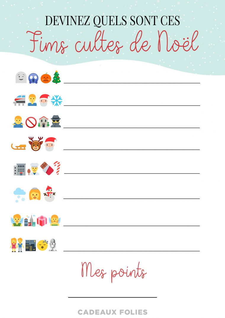 4 Jeux De Noël Pour Petits Et Grands À Imprimer Gratuitement intérieur Jeux De Rebus