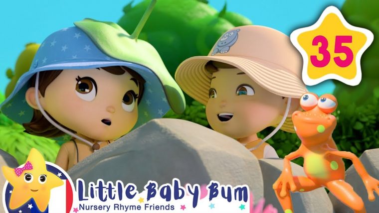 5 Petites Grenouilles | Comptines Et Chansons Pour Bébés | Little Baby Bum  En Français tout Chanson Pour Bebe 1 An