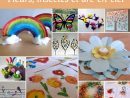 60 Bricolages De Printemps En Fleurs Et En Couleurs ! |La dedans Atelier Bricolage Maternelle