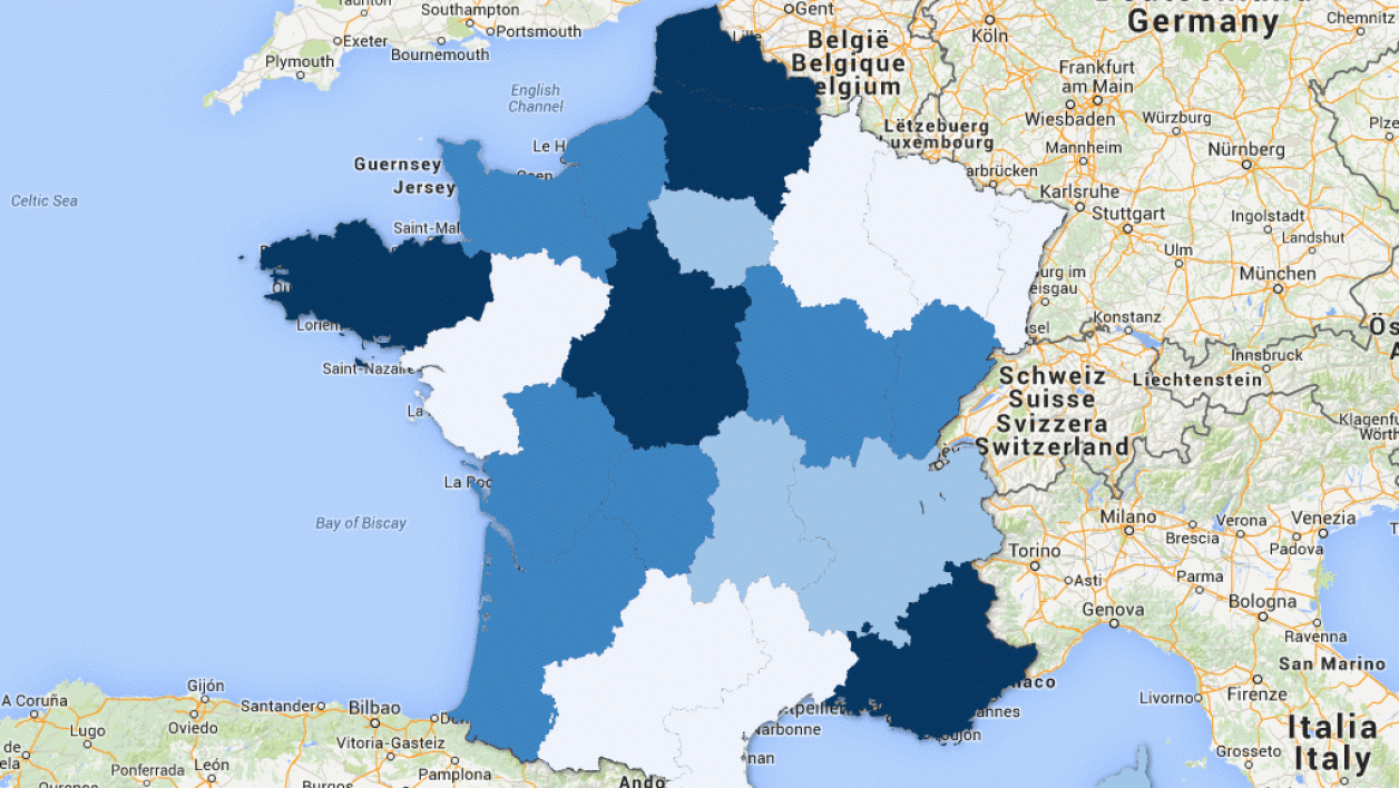 Adoption Des 13 Régions: À Quoi Va Ressembler La Nouvelle destiné Nouvelle Carte Des Régions De France