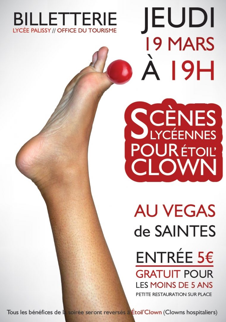 Affiche Du Spectacle Etoil'clown – Lycée Bernard Palissy concernant Etoil Clown