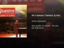 Ah L'amour L'amour (Live) encequiconcerne A 7 Ans Anne Sylvestre