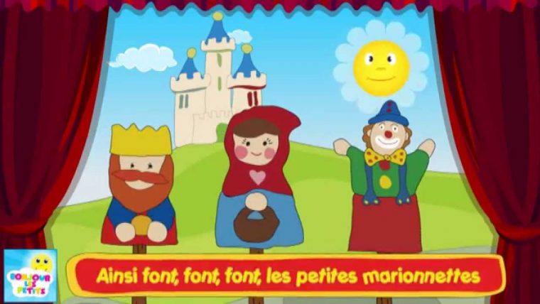Ainsi Font Font Font Les Petites Marionnettes – Chanson Pour Les Enfants destiné Les Petites Marionnettes Chanson
