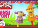 Ainsi Font Font Font Les Petites Marionnettes - Comptine En Pâte À Modeler  Play-Doh à Les Petites Marionnettes Chanson