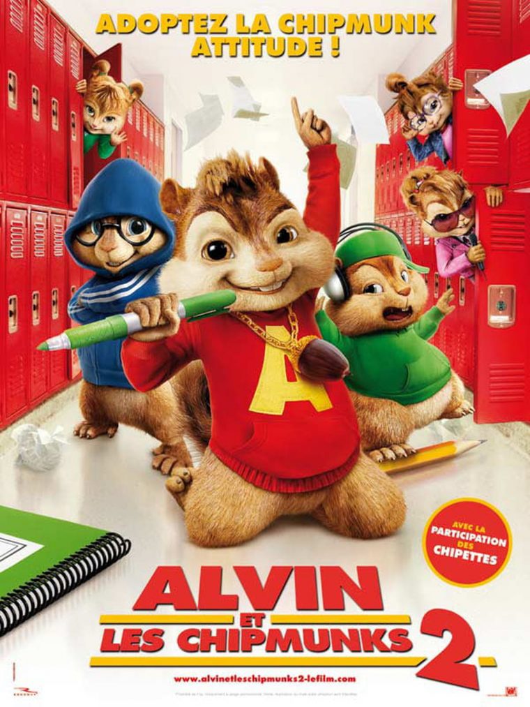 Alvin Et Les Chipmunks 2 : Bande Annonce Du Film, Séances tout Dessin De Alvin Et Les Chipmunks