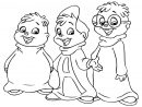 Alvin Et Les Chipmunks #58 (Films D'animation) – Coloriages encequiconcerne Dessin De Alvin Et Les Chipmunks