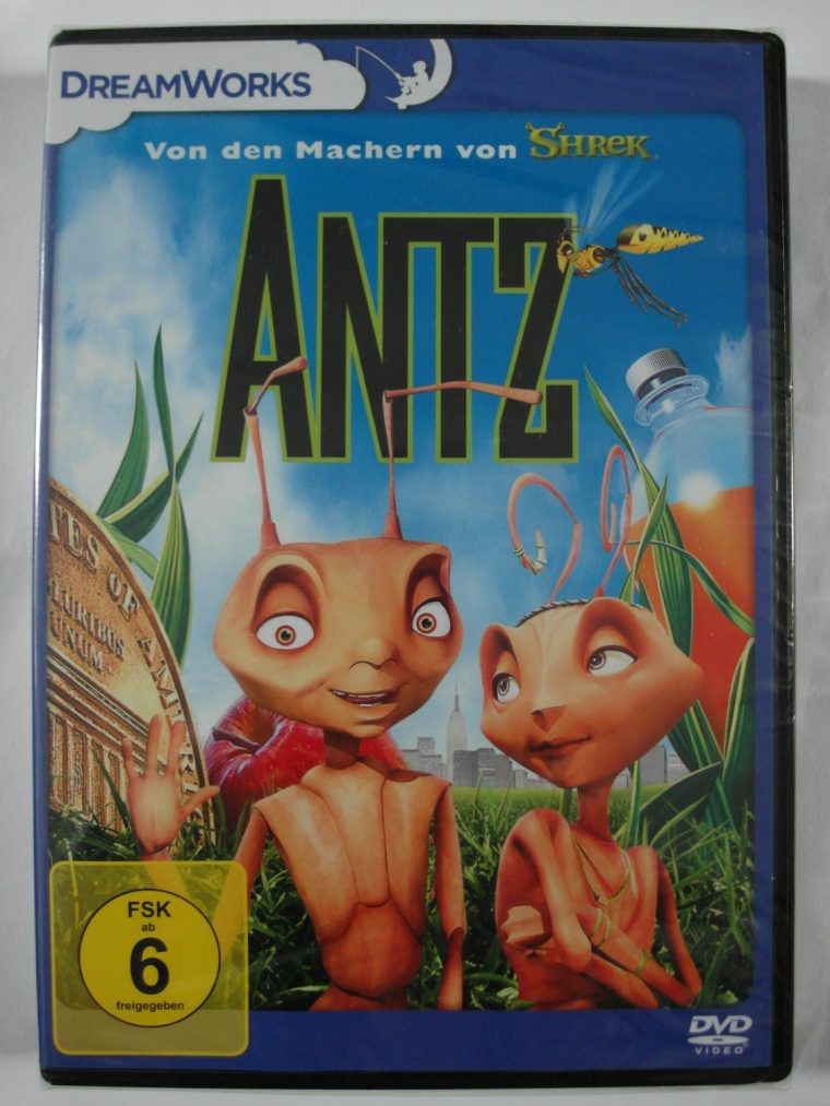 Antz – Dreamworks Animation – Ameisen Held Z – Von Machern Von Shrek –  Kinder Familie Kult concernant Film D Animation Dreamworks