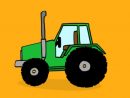 Apprendre À Dessiner Un Tracteur encequiconcerne Dessin Tracteur Facile