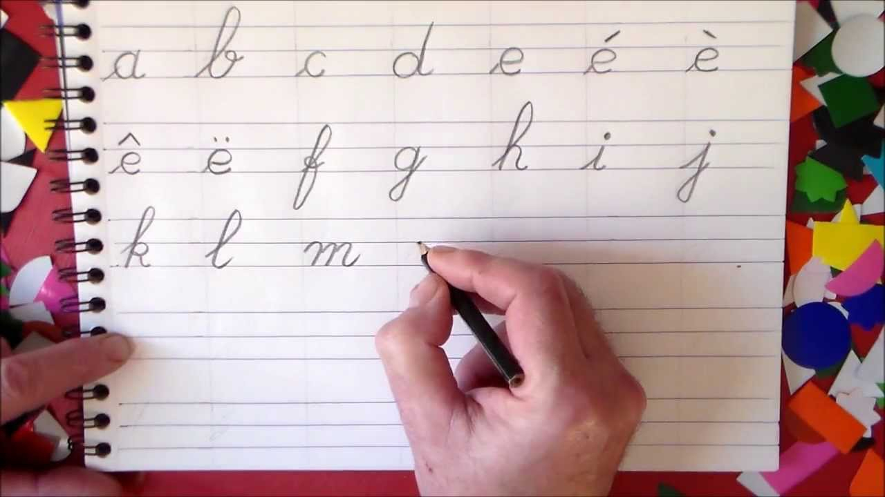 Apprendre À Lire Lettres Alphabet Français Et Écrire En Maternelle Et Au Cp pour Apprendre A Ecrire Les Lettres
