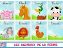 Apprendre Les Animaux De La Ferme: Cartes À Imprimer tout Apprendre Les Animaux Pour Bebe