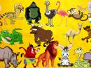 Apprendre Les Animaux Sauvages D'afrique Et Leurs Cris Aux Enfants En  Français à Animaux Sauvages De L Afrique