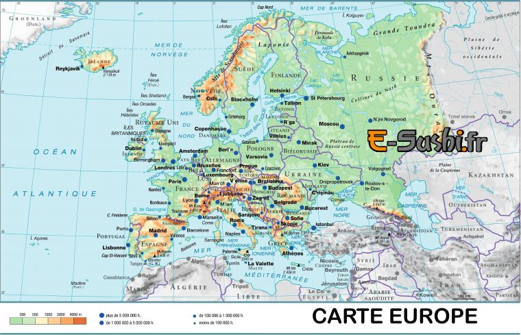 Archives Des Europe Carte Des Capitales – Arts Et Voyages intérieur Carte Europe Capitale