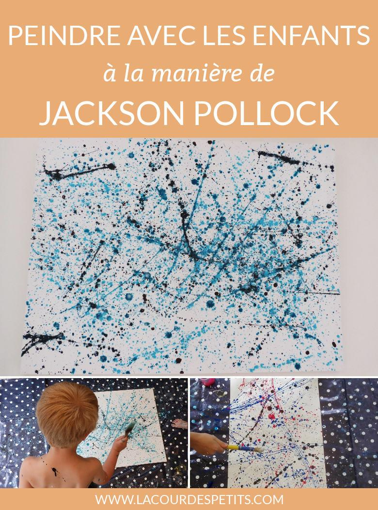 Arts Visuels : Faire Une Peinture À La Jackson Pollock |La intérieur Techniques Arts Plastiques Maternelle