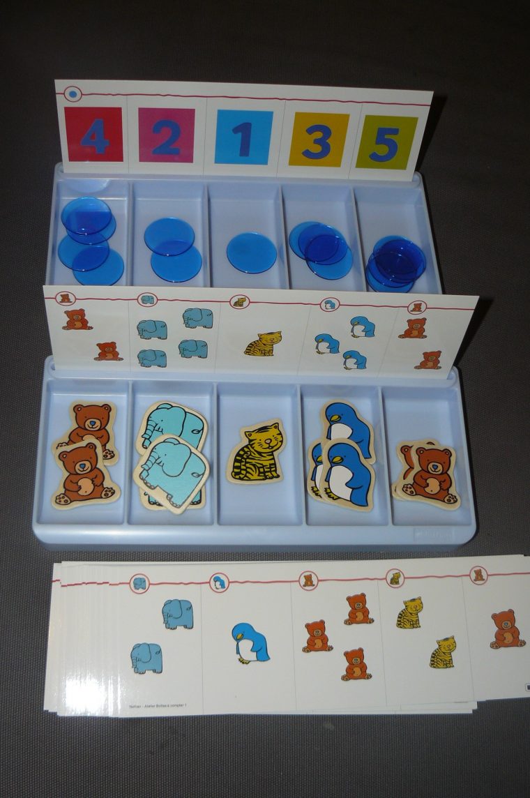Atelier Boîte À Compter 1 (N°471) | Lud'autisme avec Boite À Compter